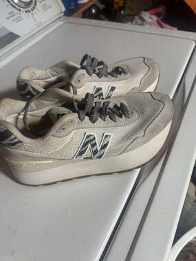 New Balance 515H Platform Sneakers Women's Size 6 Sea Salt Zebra WL515HDD